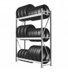 Стеллаж для колес и шин СГР ОЦ 2000х1500(400)х500 3 яруса