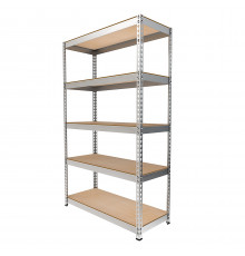 Стеллаж СГРФ 2500х1514х496, крашенный, полки 5 шт, фанера