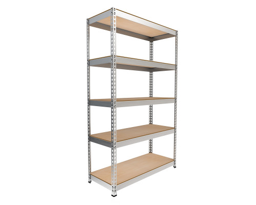 Стеллаж СГРФ 2500х1514х599, крашенный, полки 5 шт, фанера